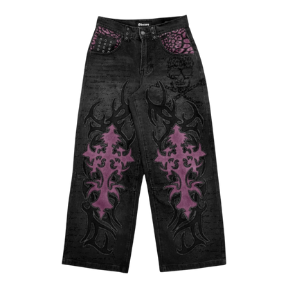 Tribal Cross Denim